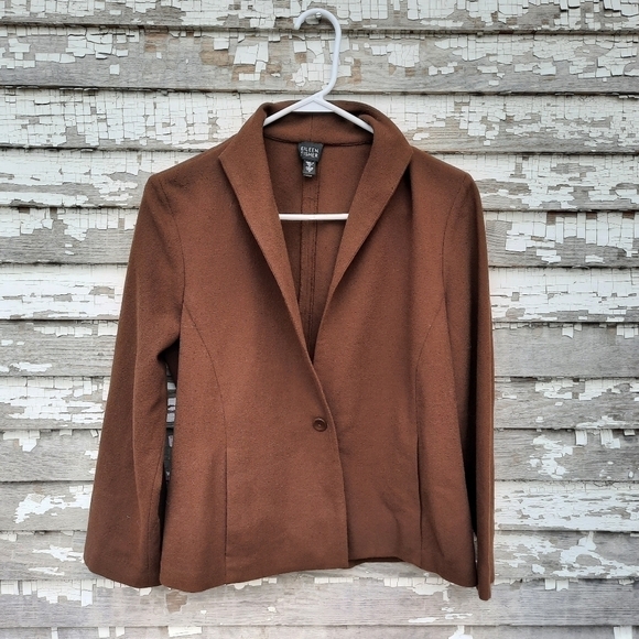 🌟 Eileen Fisher jacket size small - Picture 1 of 4